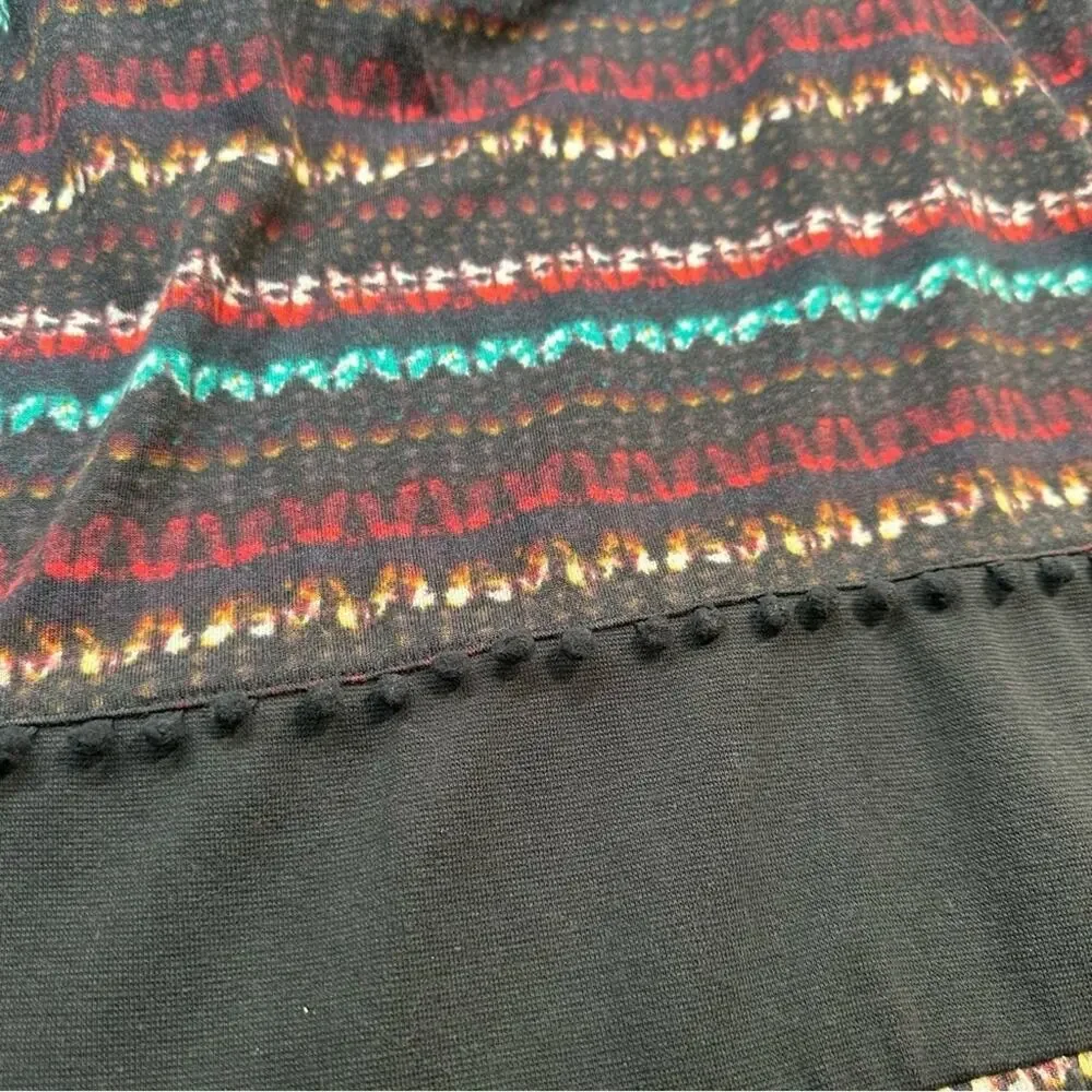 EUC | Free People | Sleeveless Pom Pom Maxi Dress | Black | Small - Picture 9 of 12